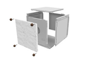 30x30x30 Q-Box üvegszálas normál urnafülke