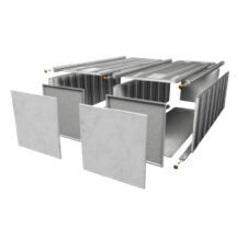 Q-Box üvegszál-kompozit koporsófülkék